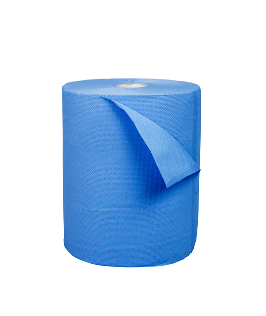 Blue Auto Cut Towel 2 PLY - Gracefield Essentials