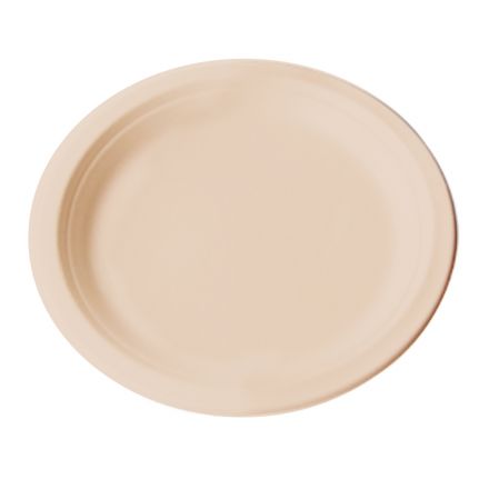 Plates 22cm Sugarcane - Ecoware