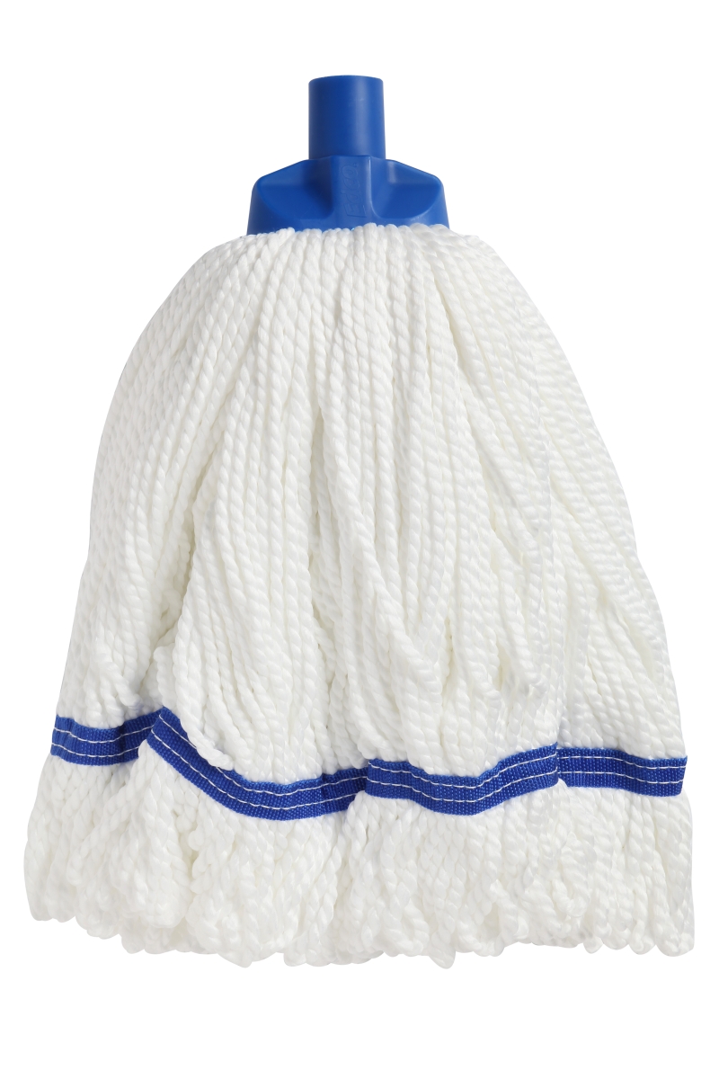 Edco Microfibre Round Mop, BLUE, Each - Edco