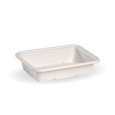 500ml BioCane White Takeaway Base - BioPak