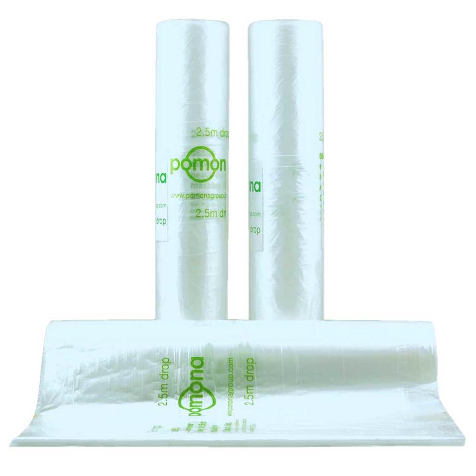 Exterior Grade HDPE Interfold Masking Film 1200mm x 15um - Pomona