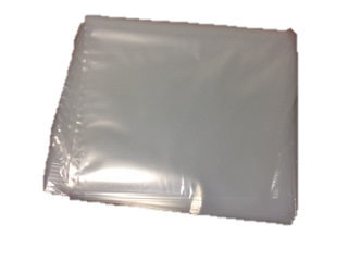 Stock Bags - Heavy Duty 375X500-125 Natural Bags Pack 100 - Flexoplas