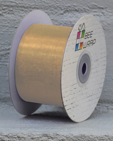 Cut Edge Organza 50mm X 50mtrs Champagne - Bee Dee