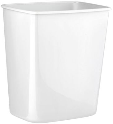 Plastic Rectangle Bin 8L - White, 8L Capacity - Matthews             