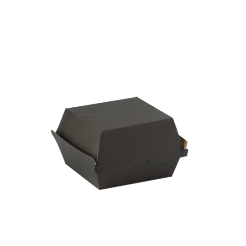Endura Burger Box Black Black 105 x 102 x 83 - Detpak