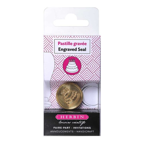 Herbin Round Wax Seal Birthday Cake