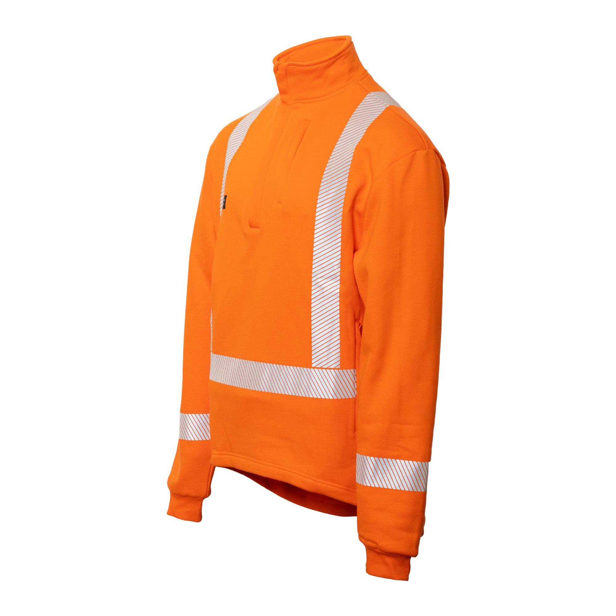 Fr Polafleece, 410Gsm Orange Ttmc, 22 Cal-Size M